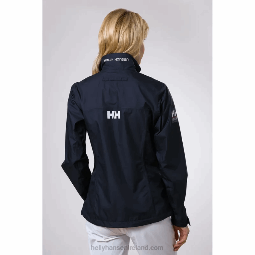 RED 8V222F1366 Helly-Hansen WOMEN'S CREW SAILING JACKET