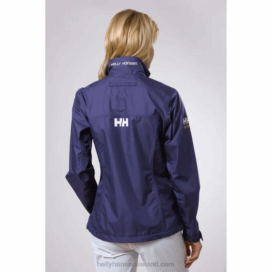 RED 8V222F1366 Helly-Hansen WOMEN'S CREW SAILING JACKET
