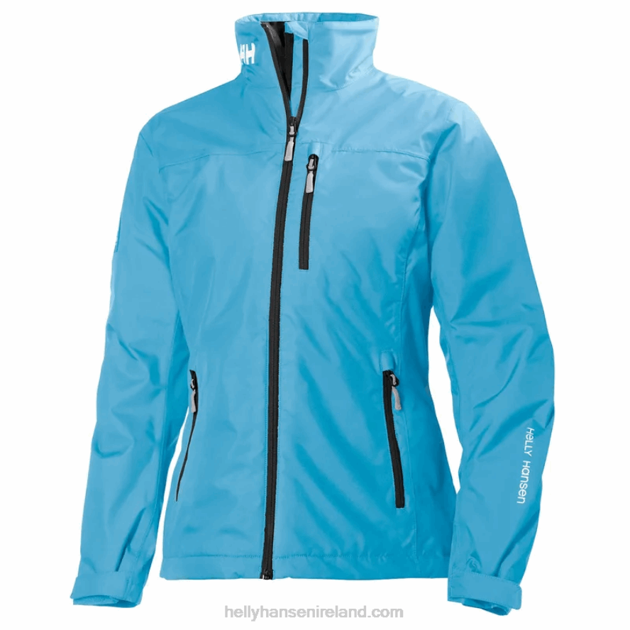 RED 8V222F1366 Helly-Hansen WOMEN'S CREW SAILING JACKET