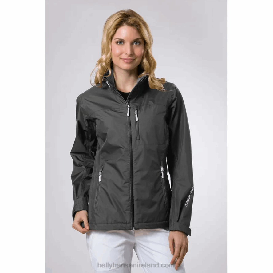 RED 8V222F1366 Helly-Hansen WOMEN'S CREW SAILING JACKET