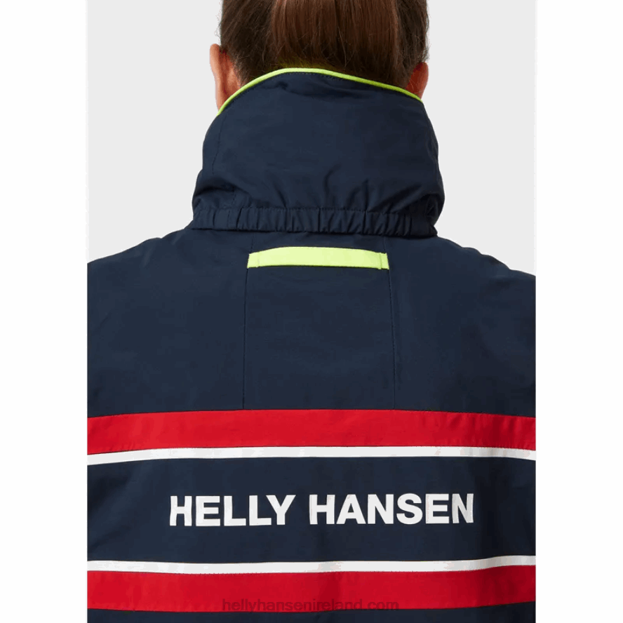 WHITE 8V222F1317 Helly-Hansen WOMEN'S SALTHOLM SAILING JACKET