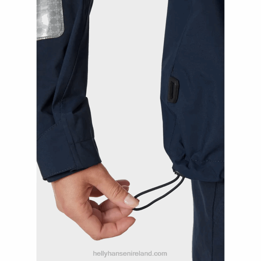 WHITE 8V222F1317 Helly-Hansen WOMEN'S SALTHOLM SAILING JACKET