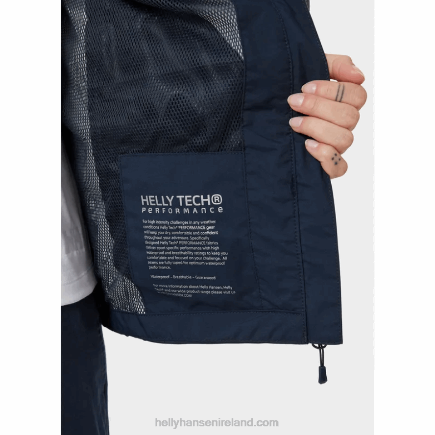 WHITE 8V222F1317 Helly-Hansen WOMEN'S SALTHOLM SAILING JACKET