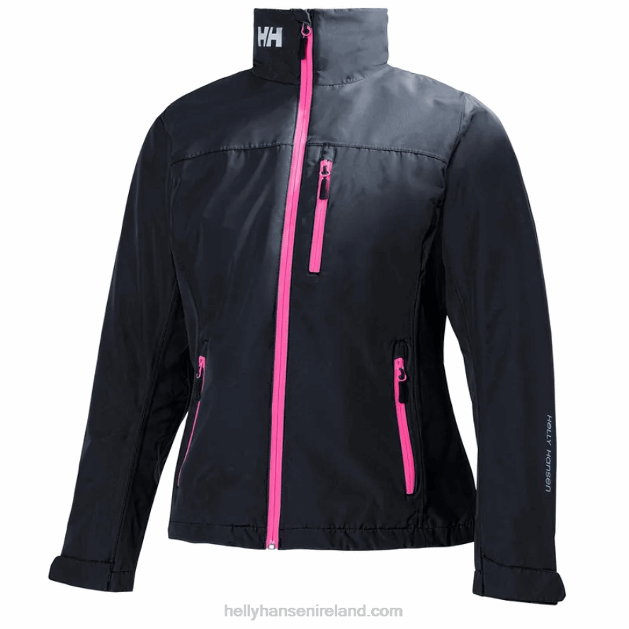 WHITE 8V222F1365 Helly-Hansen WOMEN'S CREW SAILING JACKET