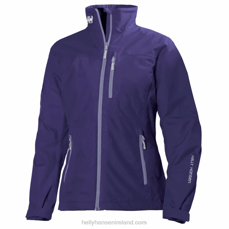 WHITE 8V222F1365 Helly-Hansen WOMEN'S CREW SAILING JACKET