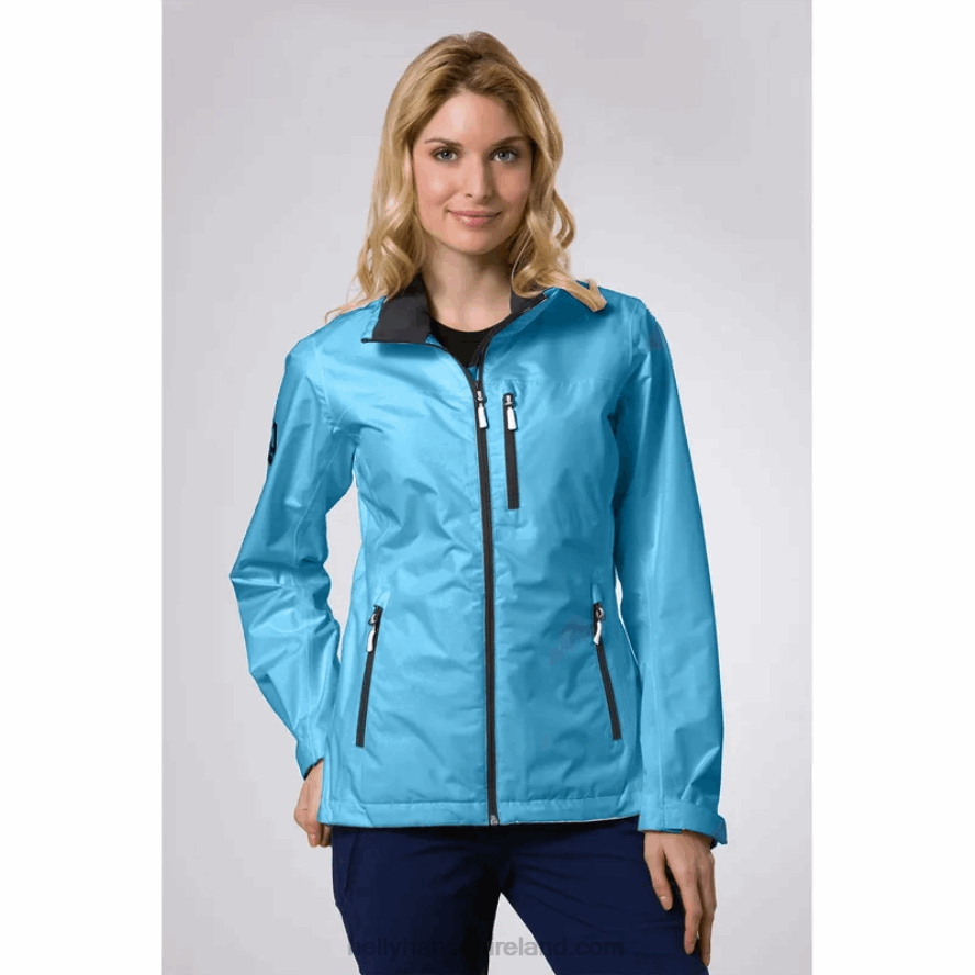 WHITE 8V222F1365 Helly-Hansen WOMEN'S CREW SAILING JACKET