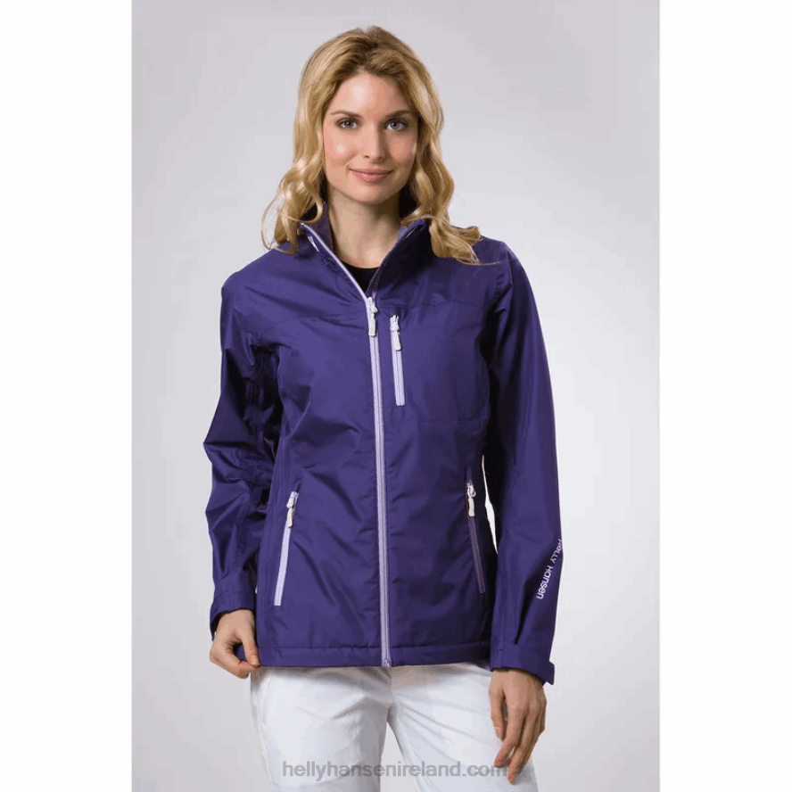 WHITE 8V222F1365 Helly-Hansen WOMEN'S CREW SAILING JACKET