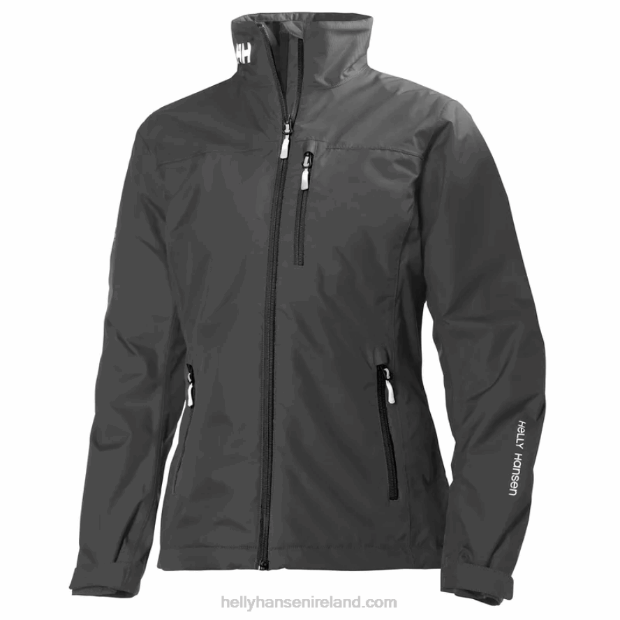 WHITE 8V222F1365 Helly-Hansen WOMEN'S CREW SAILING JACKET