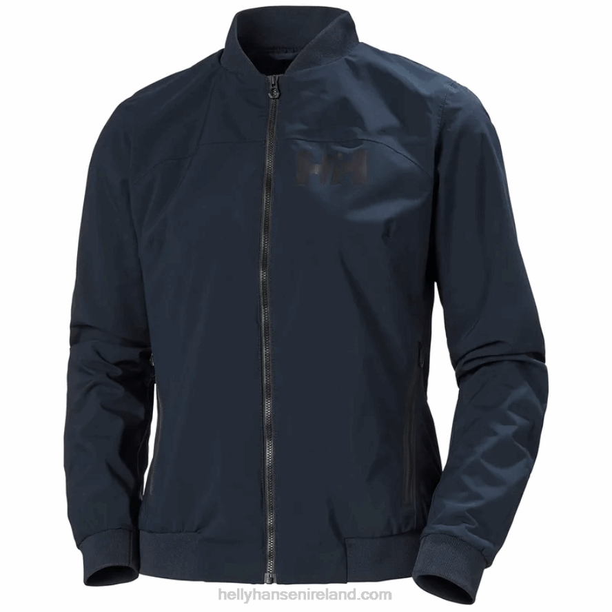 WHITE 8V222F1384 Helly-Hansen WOMEN'S HP RACING WIND JACKET