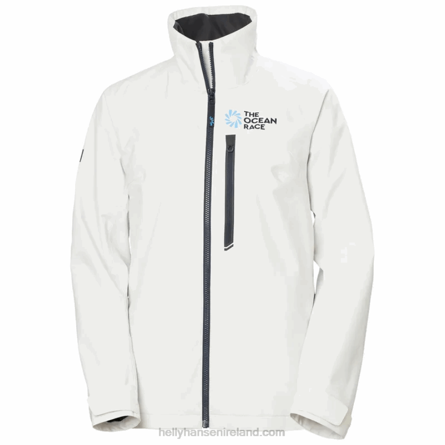 WHITE 8V222F1390 Helly-Hansen WOMEN'S OCEAN RACE SAILING JACKET