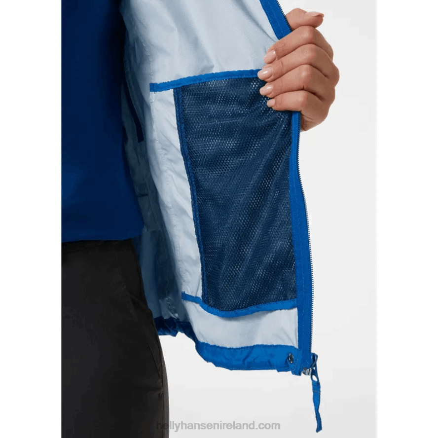 AZURITE 8V222F1408 Helly-Hansen WOMEN'S LOKE SHELL JACKET