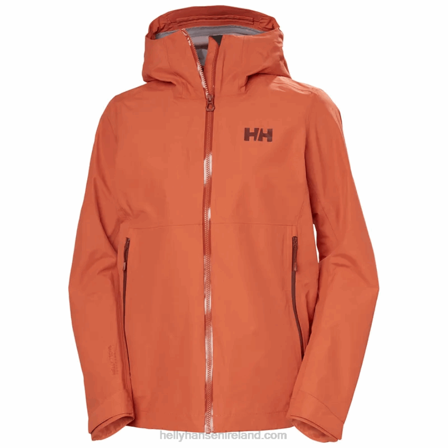 AZURITE 8V222F1413 Helly-Hansen WOMEN'S BLAZE 3 LAYER SHELL JACKET
