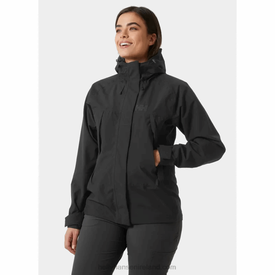 AZURITE 8V222F1435 Helly-Hansen WOMEN'S BANFF SHELL JACKET