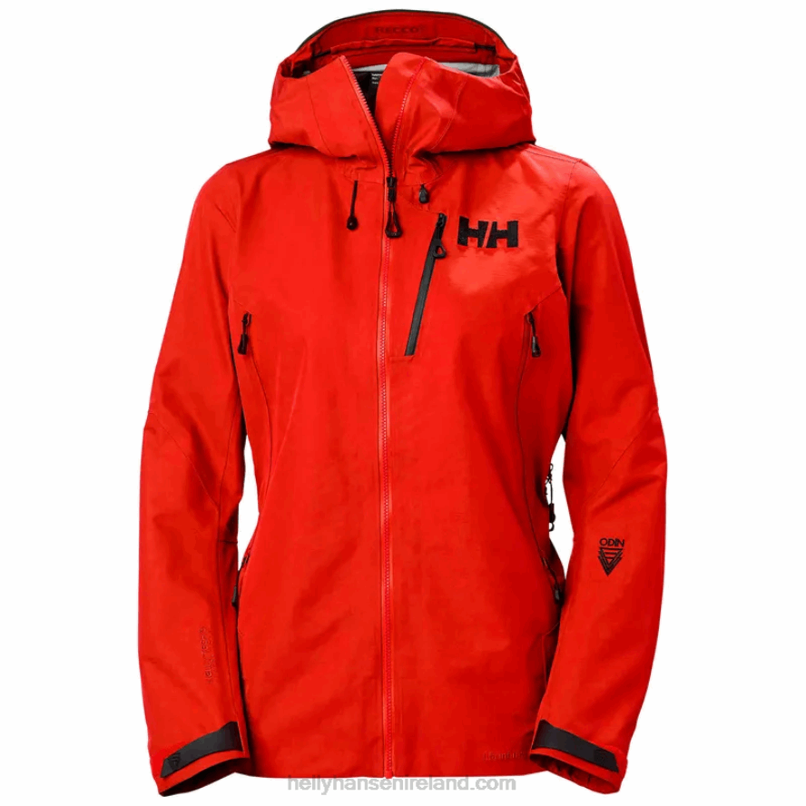 BLACK 8V222F1436 Helly-Hansen WOMEN'S ODIN 9 WORLDS INFINITY SHELL JACKET