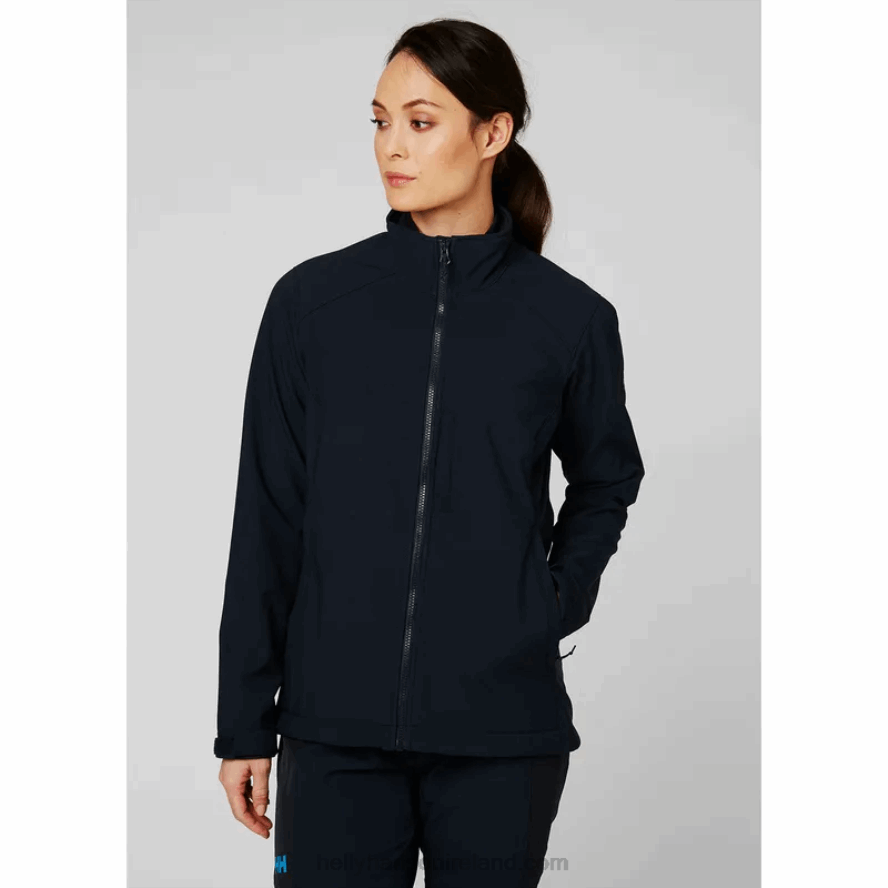 BLACK 8V222F1444 Helly-Hansen WOMEN'S PARAMOUNT SOFTSHELL JACKET