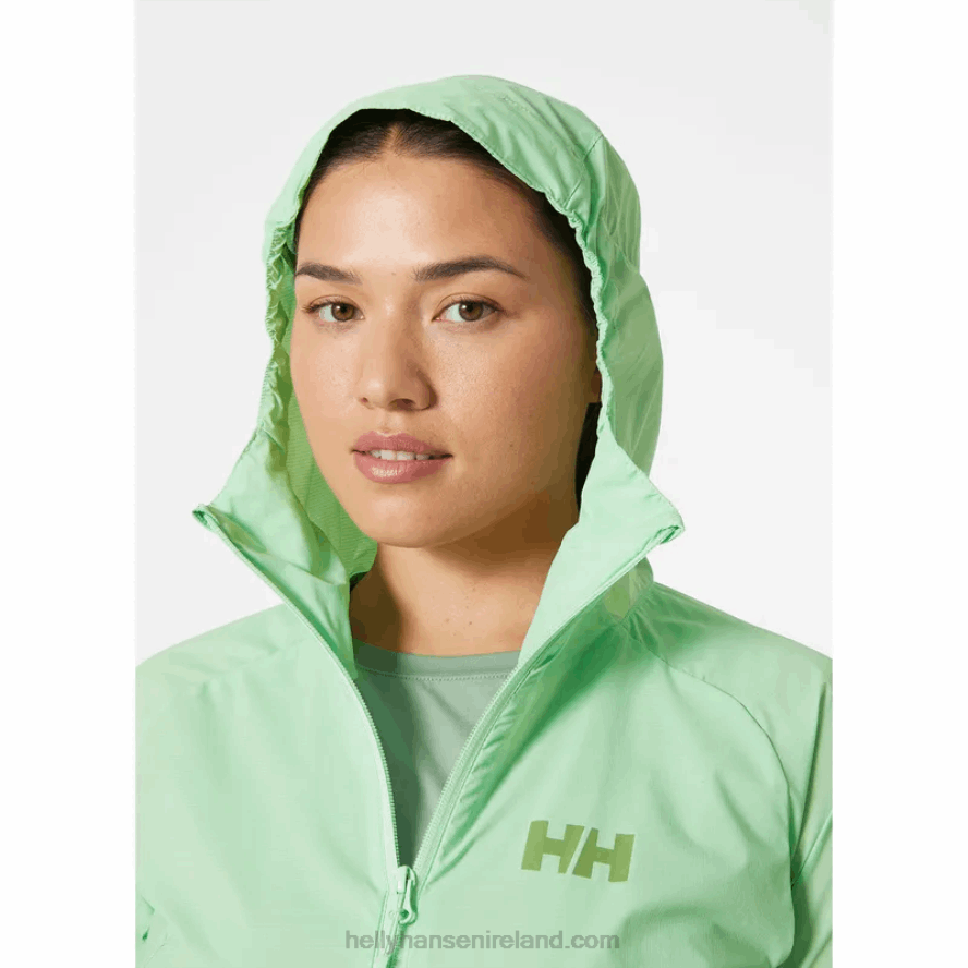 BLACK 8V222F1469 Helly-Hansen WOMEN'S RAPIDE WINDBREAKER JACKET