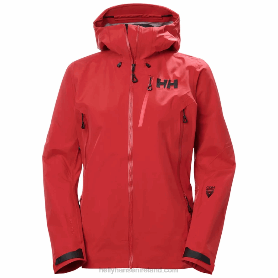 BLUE FOG 8V222F1420 Helly-Hansen WOMEN'S ODIN 9 WORLDS 2.0 OUTDOOR SHELL JACKET