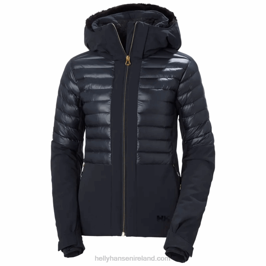 BLACK 8V222F1662 Helly-Hansen WOMEN'S AVANTI SKI JACKET