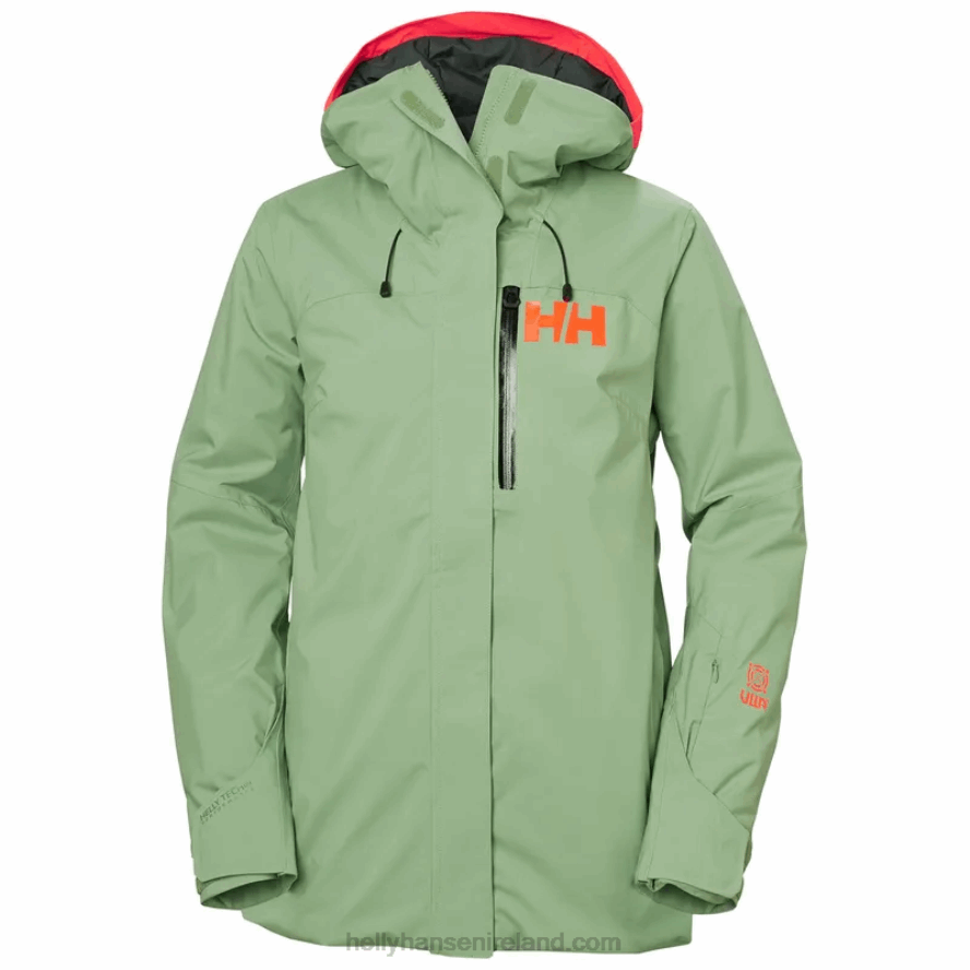 BLACK 8V222F2795 Helly-Hansen Women's Powshot Ski Jacket