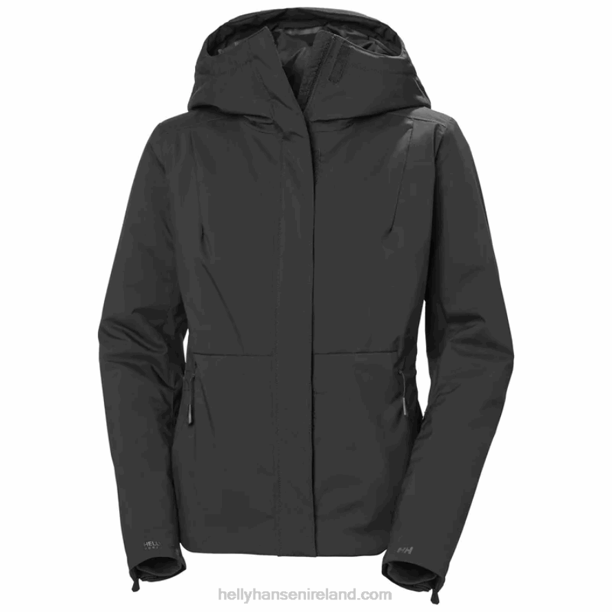 ICED COFFEE/JADE 8V222F2651 Helly-Hansen WOMEN'S NORA INSULATED SKI JACKET