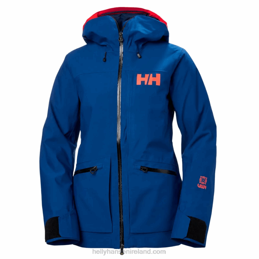 JADEME 8V222F1653 Helly-Hansen WOMEN'S POWDERQUEEN 3.0 DURABLE SKI JACKET