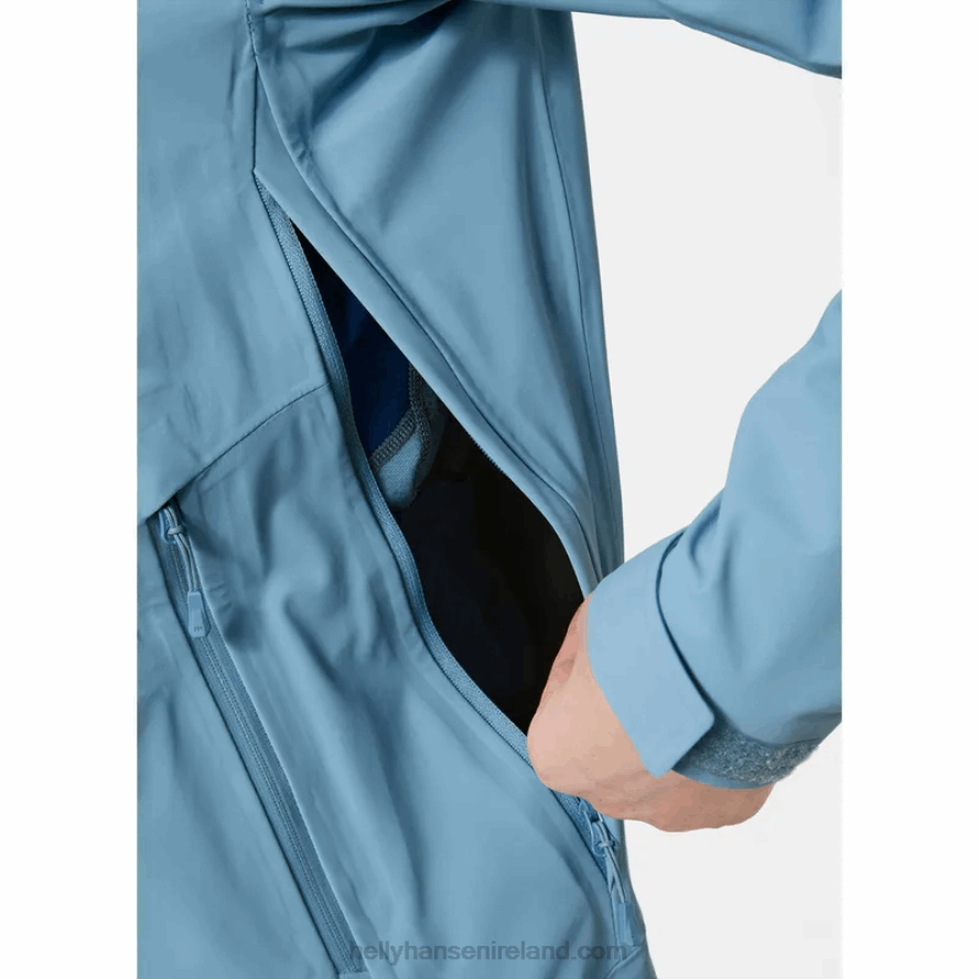 JADE 8V222F1640 Helly-Hansen WOMEN'S VERGLAS BACKCOUNTRY SKI SHELL JACKET