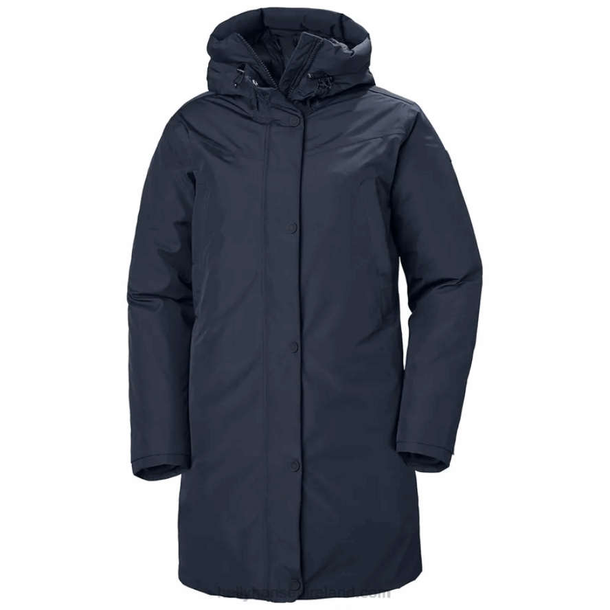 BLACK 8V222F2644 Helly-Hansen W BOUVET DOWN COAT
