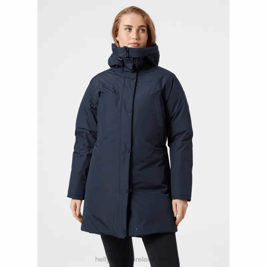 BLACK 8V222F2644 Helly-Hansen W BOUVET DOWN COAT