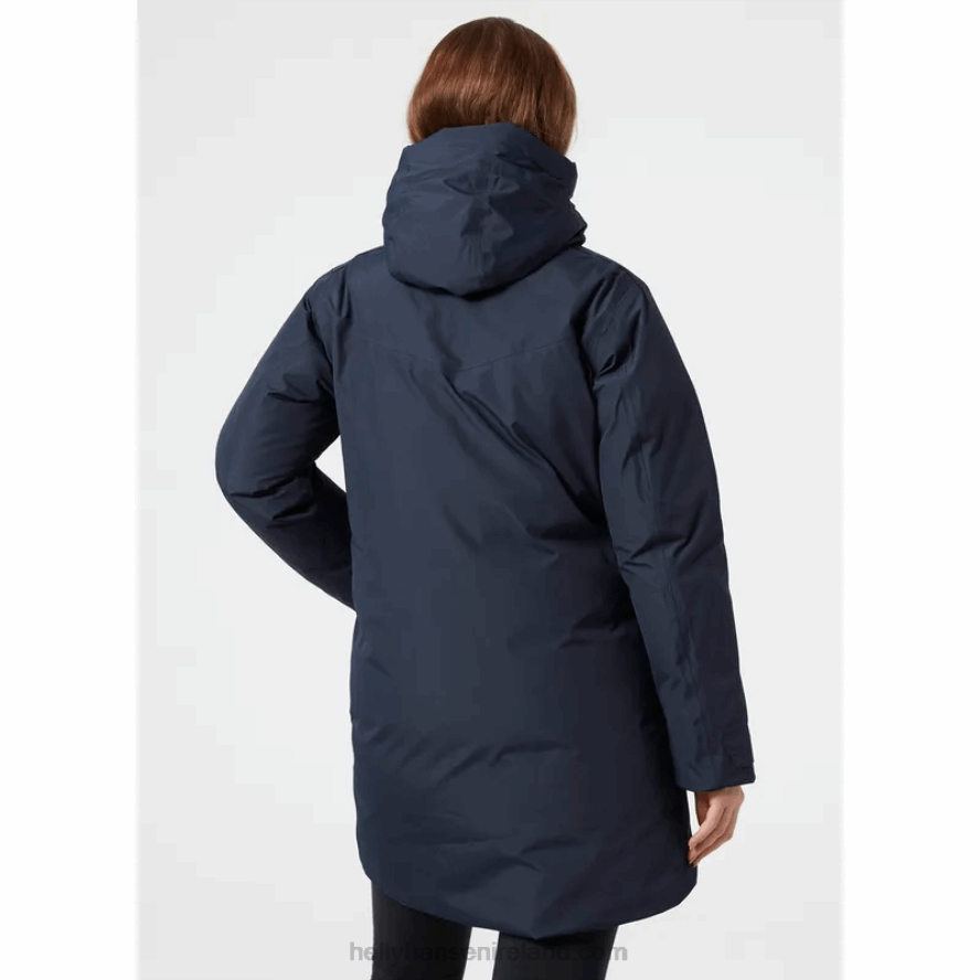 BLACK 8V222F2644 Helly-Hansen W BOUVET DOWN COAT