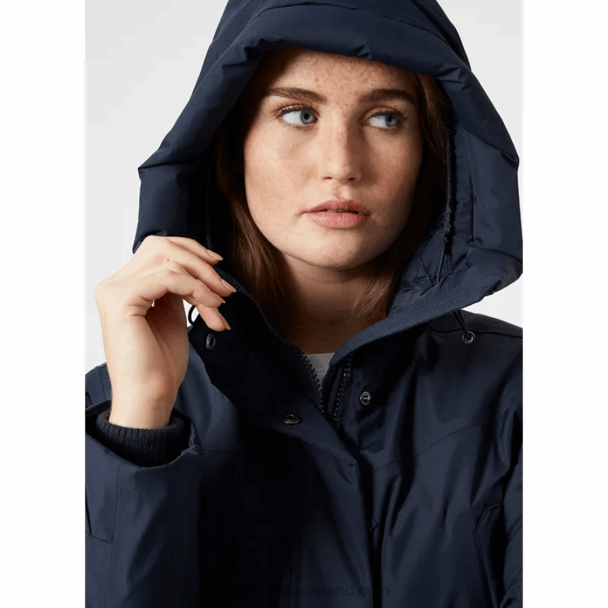 BLACK 8V222F2644 Helly-Hansen W BOUVET DOWN COAT