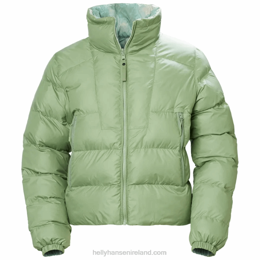 CRUSHED GRA 8V222F2642 Helly-Hansen WOMEN'S REVERSIBLE PUFFER JACKET