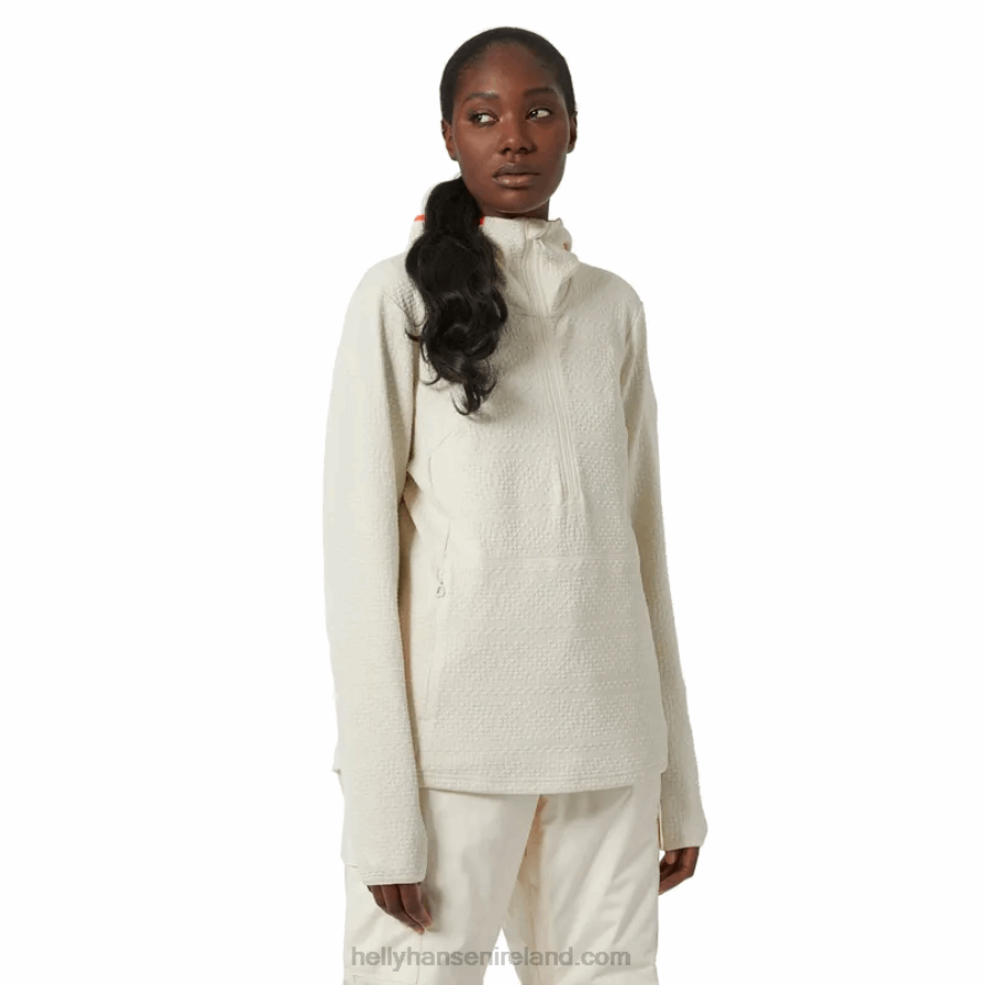 CRUSHED GRA 8V222F1718 Helly-Hansen WOMEN'S POWDERQUEEN MIDLAYER