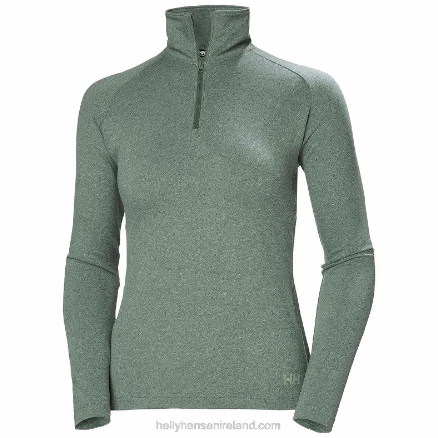 DUSTY SYRIN 8V222F1722 Helly-Hansen WOMEN'S VERGLAS HALF-ZIP MIDLAYER