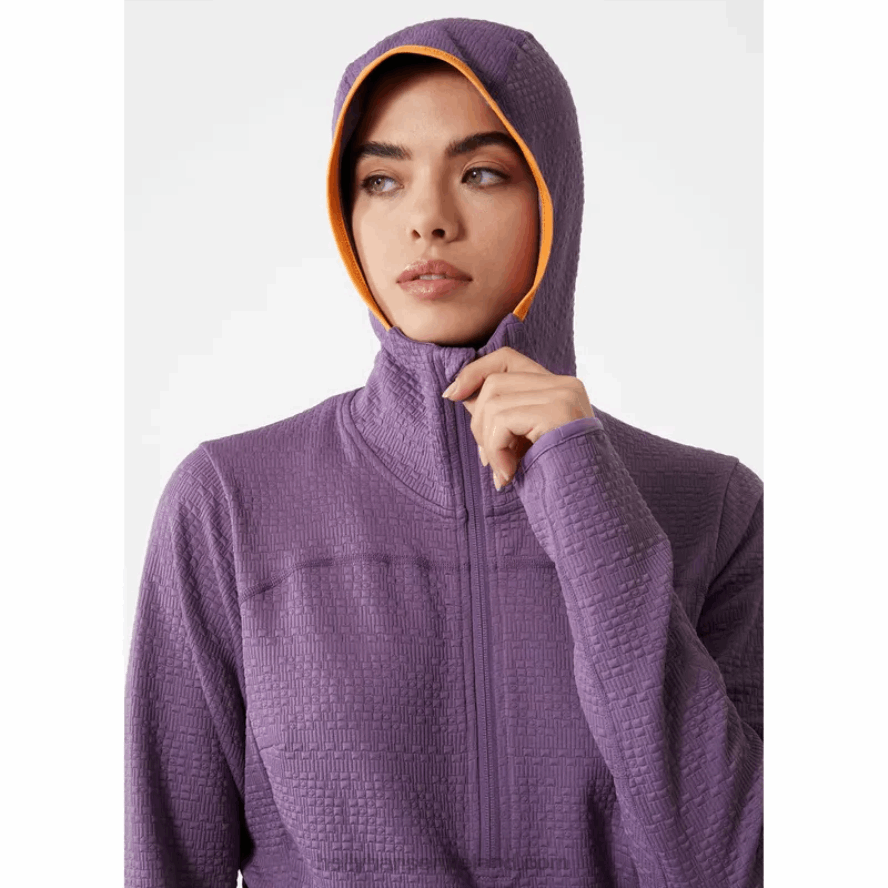 LAV GREEN 8V222F1717 Helly-Hansen WOMEN'S POWDERQUEEN MIDLAYER