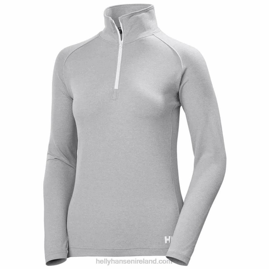SPRUCE 8V222F1723 Helly-Hansen WOMEN'S VERGLAS HALF-ZIP MIDLAYER