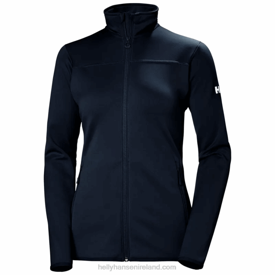 BLACK 8V222F1673 Helly-Hansen WOMEN'S ALPHELIA ZERO FLEECE JACKET