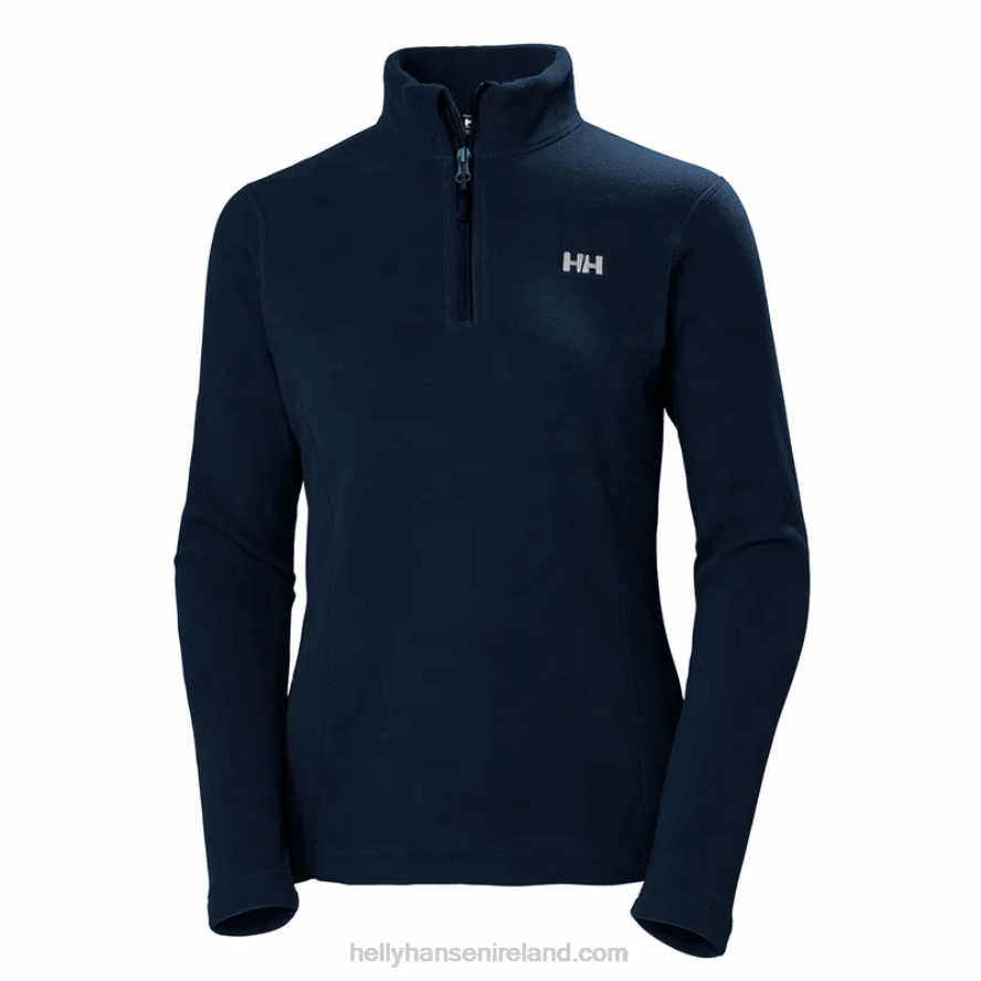BLACK 8V222F1680 Helly-Hansen WOMEN'S DAYBREAKER HALF-ZIP FLEECE JACKET