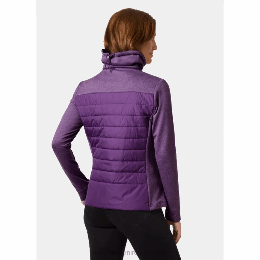 NAVY 8V222F1681 Helly-Hansen WOMEN'S ASTRA MIDLAYER JACKET