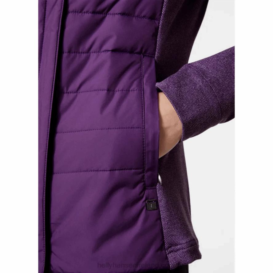 NAVY 8V222F1681 Helly-Hansen WOMEN'S ASTRA MIDLAYER JACKET