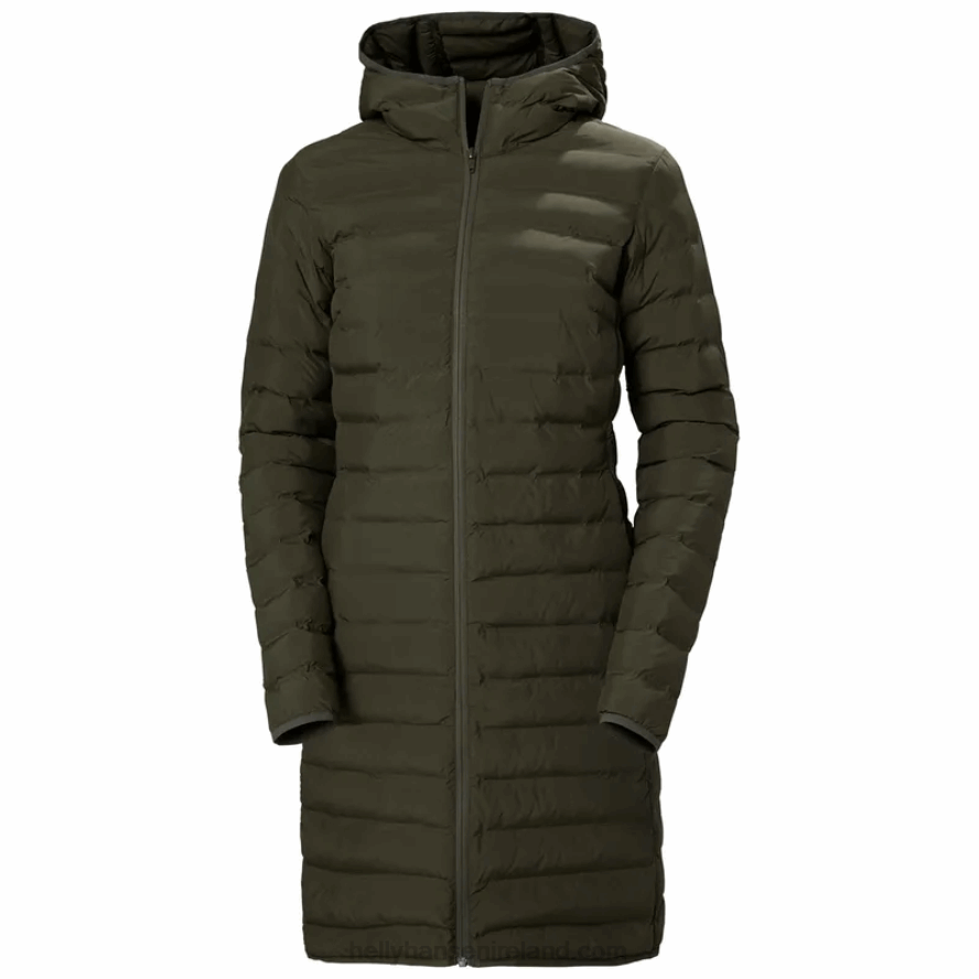 BLACK 8V222F1726 Helly-Hansen Women's Mono Material Insulated Coat