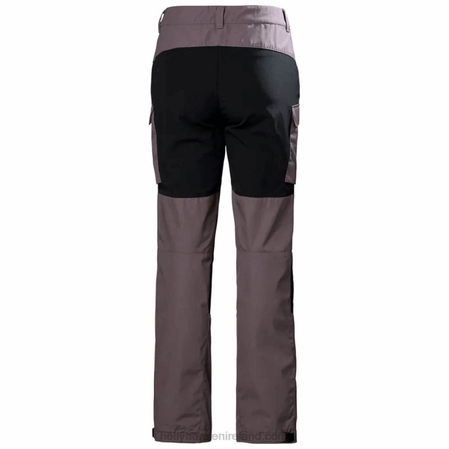BLACK 8V222F1783 Helly-Hansen WOMEN'S VANDRE TUR PANTS