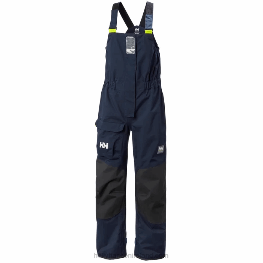 EBONY 8V222F1735 Helly-Hansen WOMEN'S PIER 3.0 COASTAL SAILING BIB