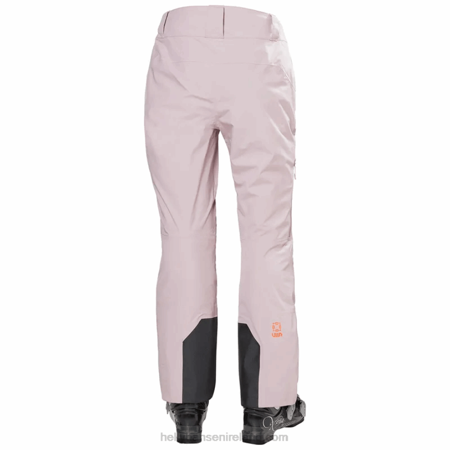 CRUSHED GRA 8V222F1761 Helly-Hansen WOMEN'S AURORA INFINITY SHELL SKI PANTS