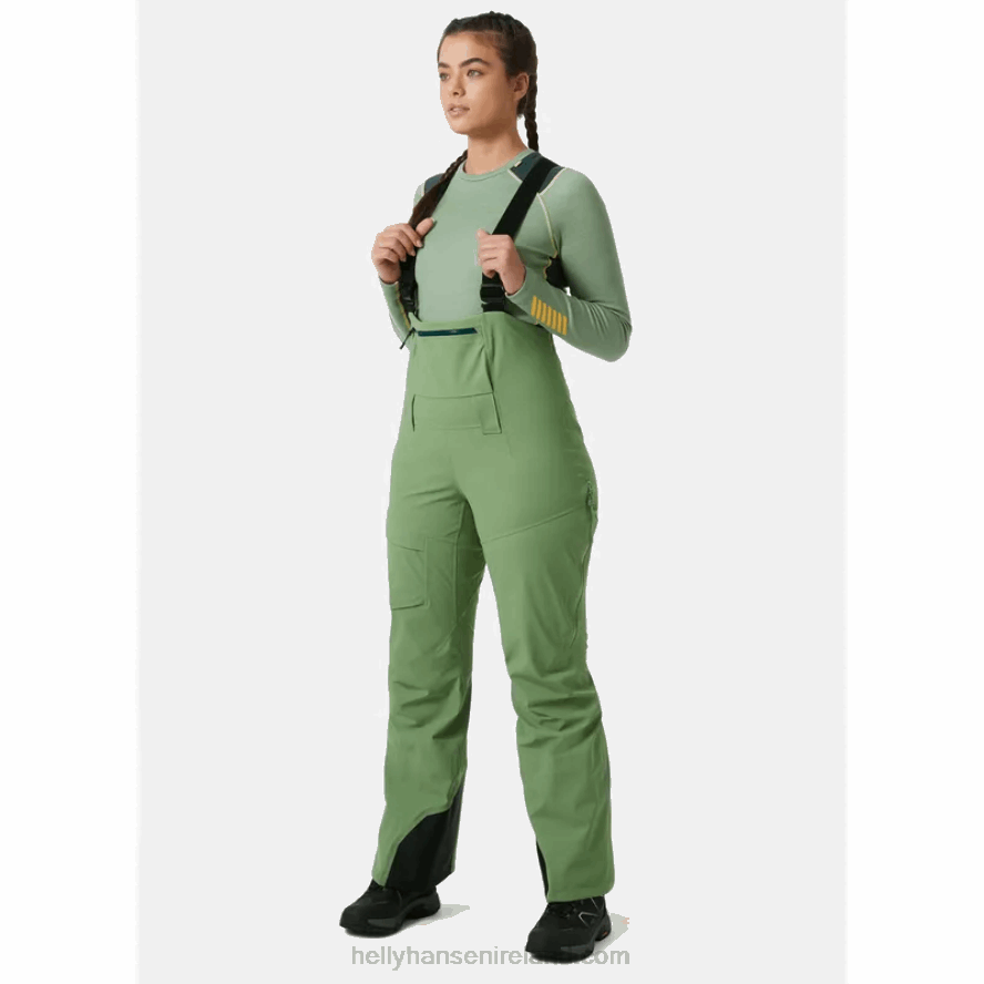 OCEAN 8V222F1746 Helly-Hansen WOMEN'S VERGLAS BACKCOUNTRY SKI BIB PANTS