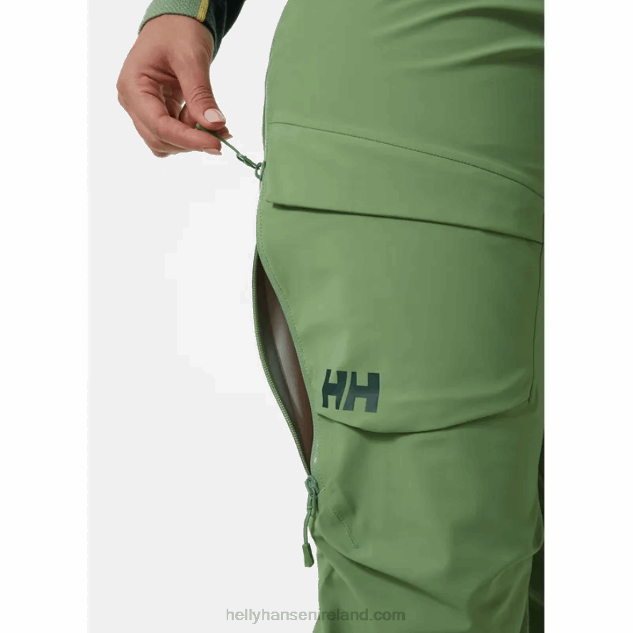 OCEAN 8V222F1746 Helly-Hansen WOMEN'S VERGLAS BACKCOUNTRY SKI BIB PANTS