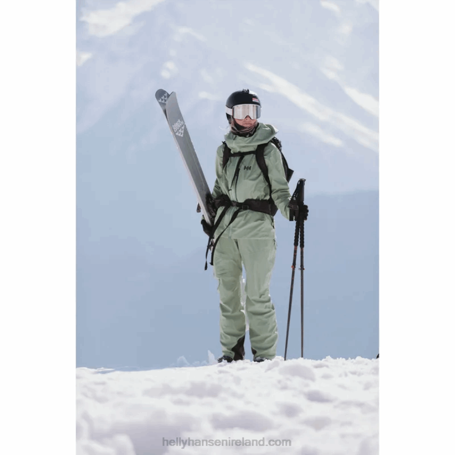 OCEAN 8V222F1746 Helly-Hansen WOMEN'S VERGLAS BACKCOUNTRY SKI BIB PANTS