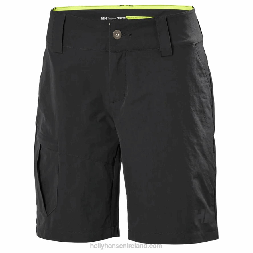 GREY FOG 8V222F1821 Helly-Hansen WOMEN'S QUICK-DRY CARGO SHORTS
