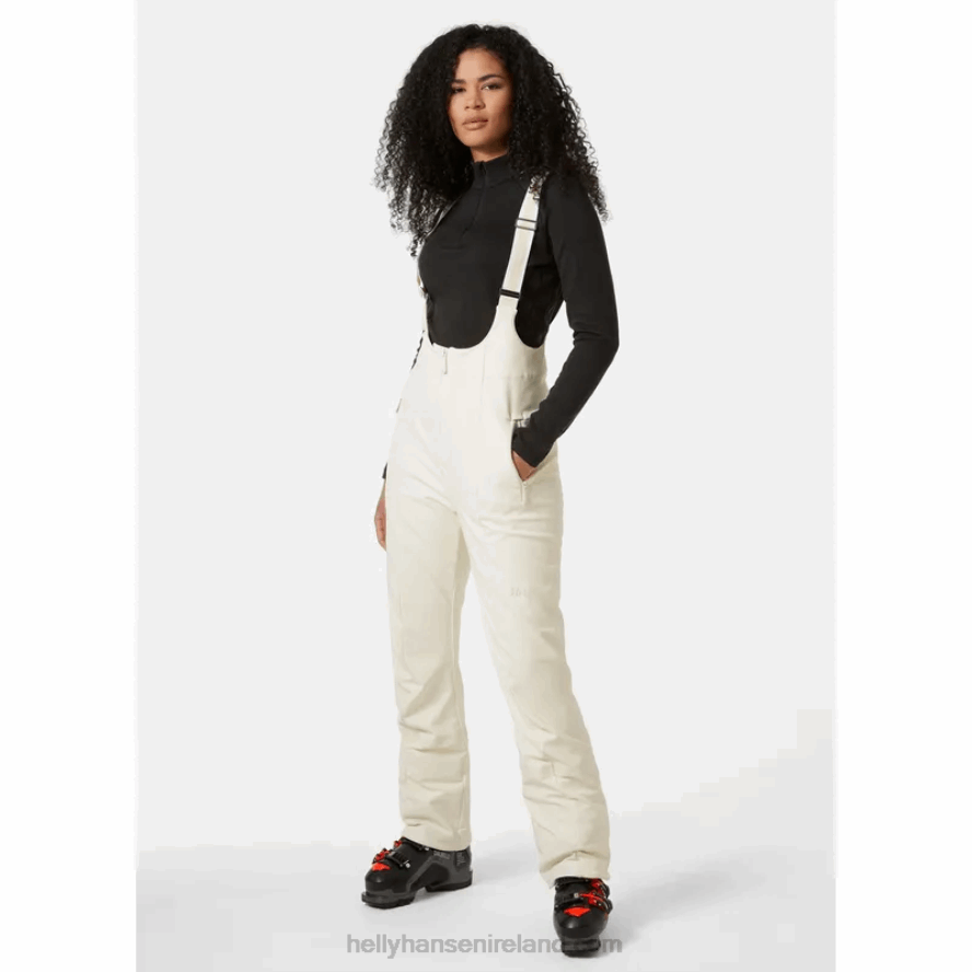 BLACK 8V222F1864 Helly-Hansen WOMEN'S COURCHEVEL STRETCH BIB PANTS