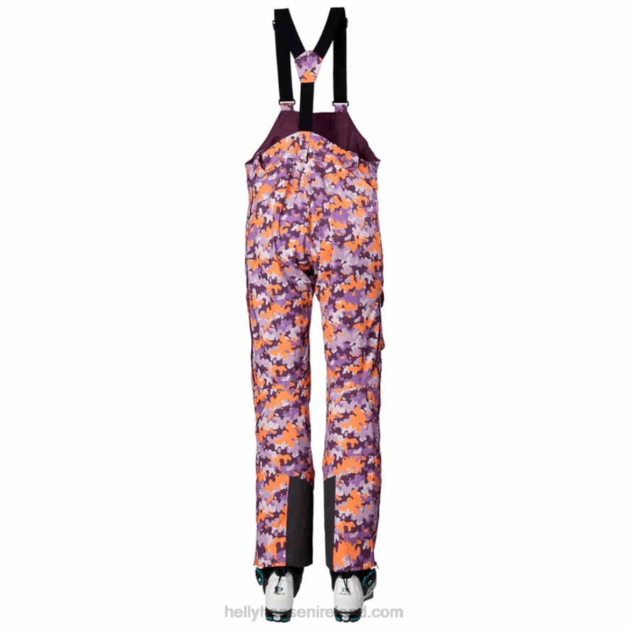 NAVY 8V222F1852 Helly-Hansen WOMEN'S POWDERQUEEN BIB SKI PANTS