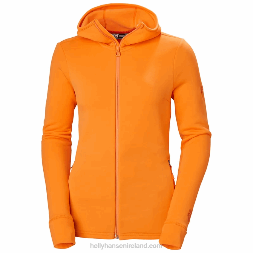 BLACK 8V222F2253 Helly-Hansen WOMEN'S ODIN POWER STRETCH PRO HOODIE